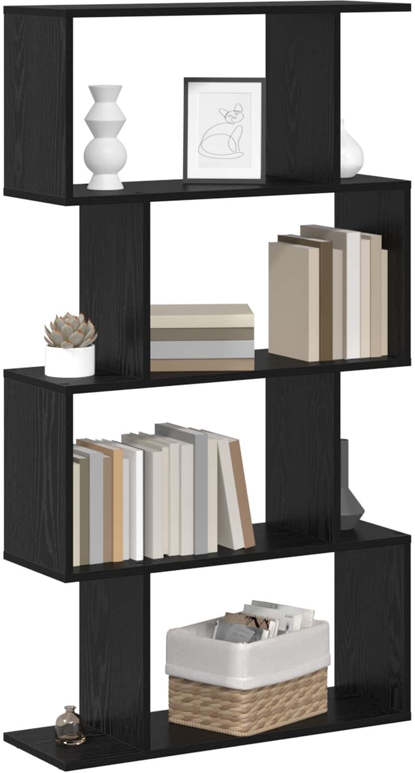 vidaXL Bibliothèque 4 niveaux 70 x 24 x 129 cm Bois d'ingénierie