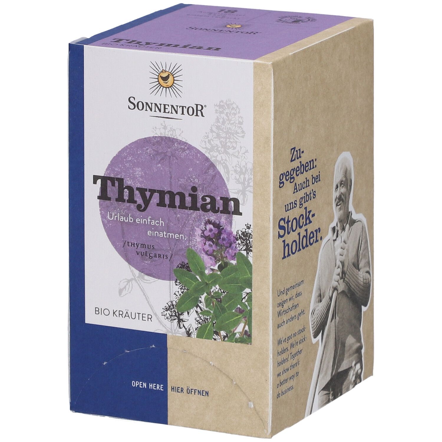 Sonnentor TEE Thymian 18 St Tee