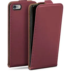 moex Flip Case iPhone 6s Klapphülle Leder Optik
