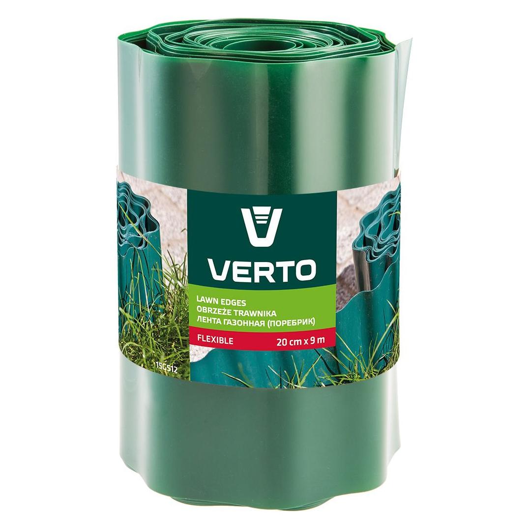 Verto 512 Rasenkante Garten-Einfassungsrolle Kunststoff (900 cm) (15G512)