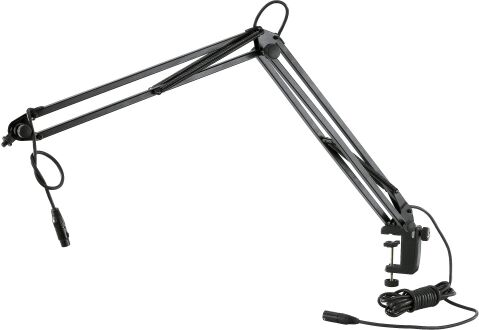 König & Meyer K&M 23850 Mikrofonarm, schwarz, 3/8'', 5/8''