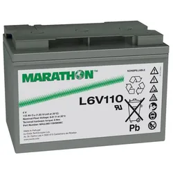Exide Marathon L6V110 6V 112Ah AGM Standby-Akku
