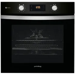 PRIVILEG Einbaubackofen PBWK3 JH8S BLG, 71L mit Pyrolyse