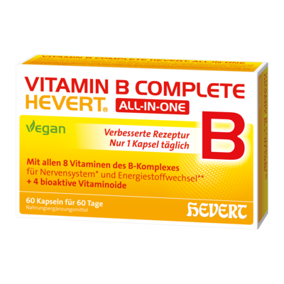 Hevert-Arzneimittel GmbH & Co. KG VITAMIN B COMPLETE Hevert all-in-one Kapseln 41 g 19214749