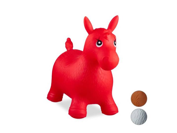 Relaxdays Ballon sauteur Cheval