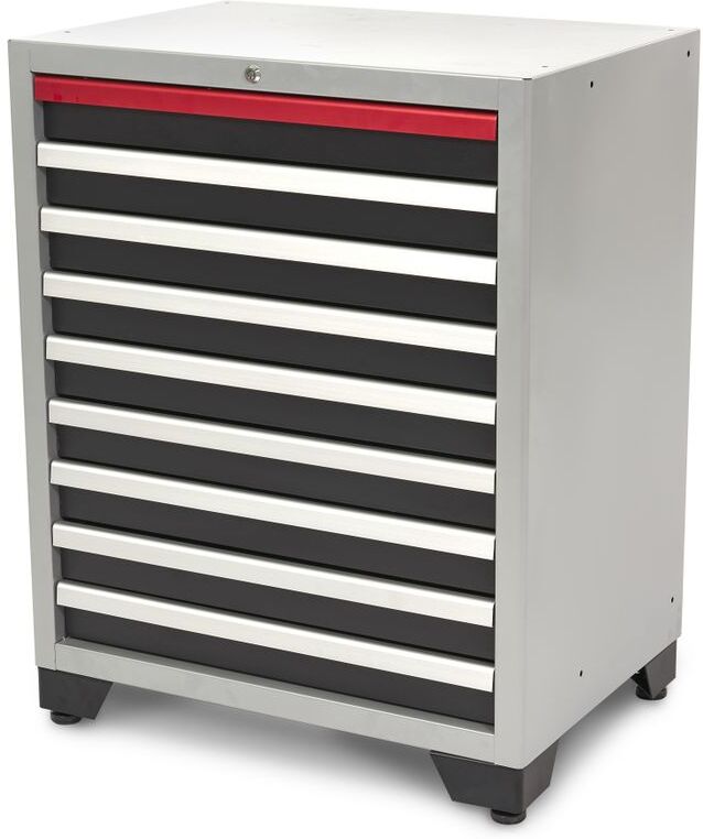 HBM Armadio portautensili professionale deluxe a 9 cassetti per l'arredamento di officine