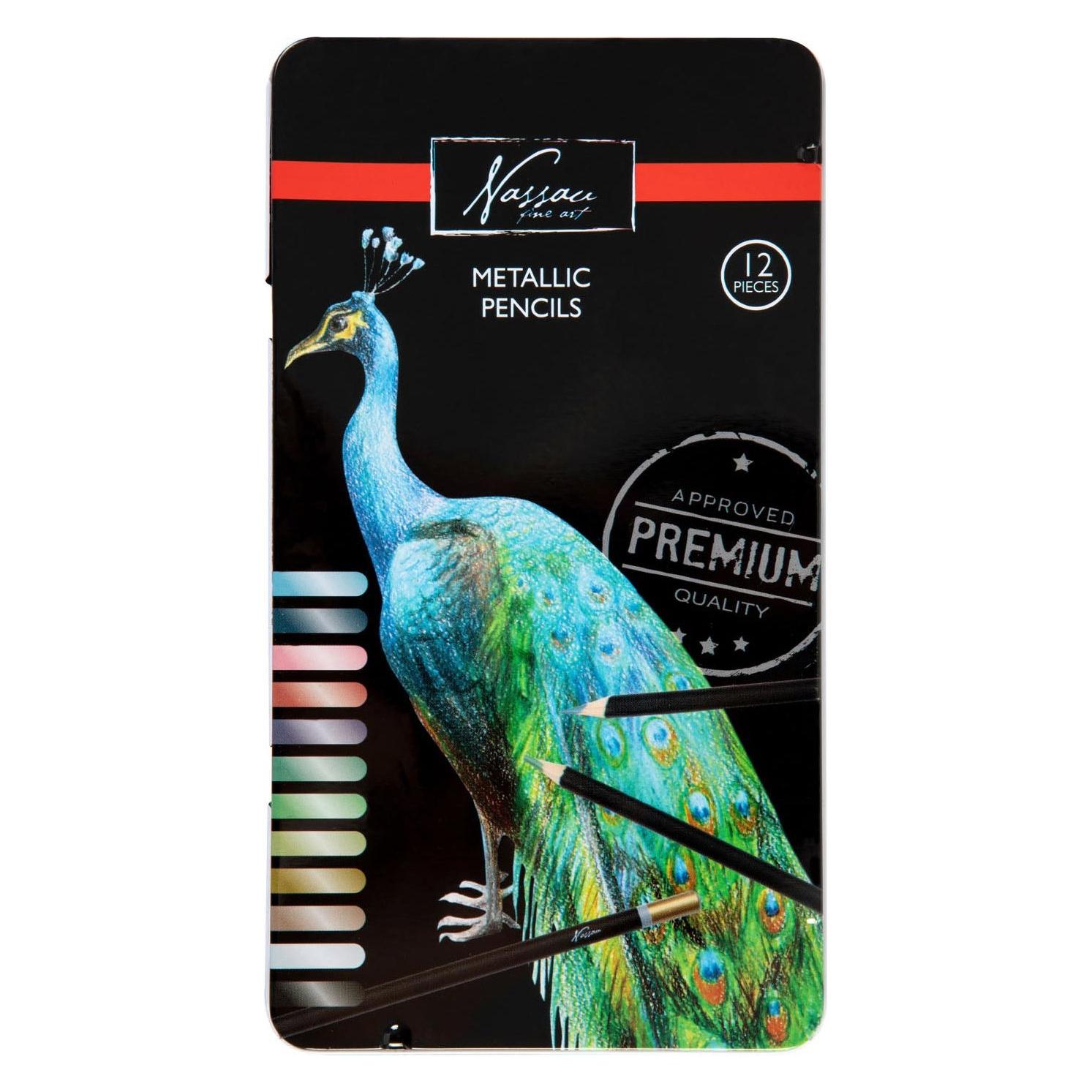 Art Sensations Nassau Buntstifte Metallic (12x) (AR0207/GE)