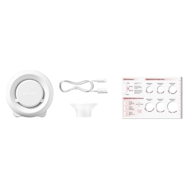 Momcozy S12 Pro+ Wearable Breast Pump White Single Pack (BP335-WH70000B12106)