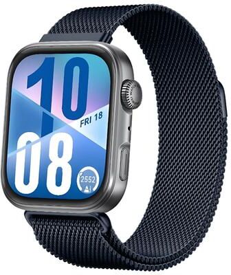 Everyday Crate Huawei Watch Fit 5 Fit 5 Pro Fit 4 Milanese Magnetic Watch Band Stainless Steel Strap midnight Blue