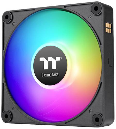 Thermaltake CT120 EX PC-Gehäuse-Lüfter Schwarz inkl. LED-Beleuchtung