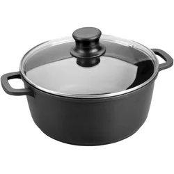 Lacor 25820, Pfanne + Kochtopf, Schwarz