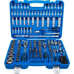 BGS Steckschlüssel-Satz Zwölfkant | Antrieb 6,3 mm (1/4"") / 10 mm (3/8"") / 12,5 ...