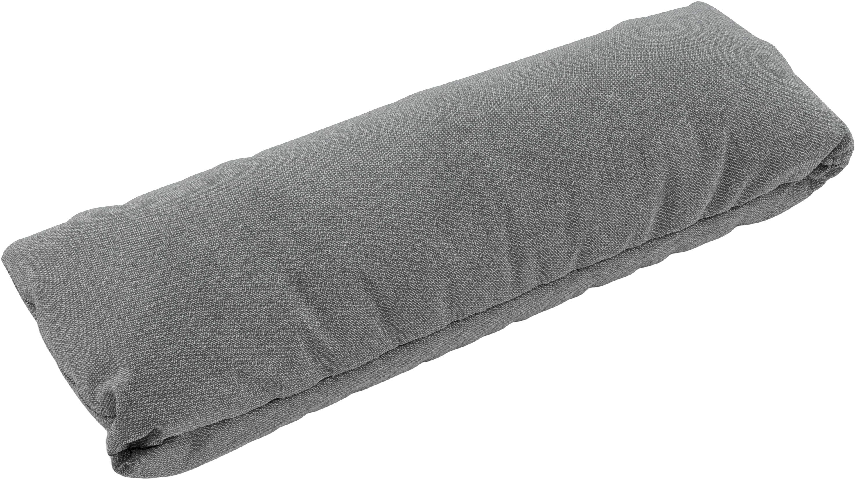 Dekokissen MUSTERRING "JUSTB PM100, perfektes Komfort-Extra", grau (trend, grau, unifarben), B:74cm H:11cm L:25cm, Faserbällchen, Dekokissen_Sitzkissen_Kissenhüllen, Dekokissen, Ergonomische Unterstützung, passender Look & Musterring-Garantie trend, grau,