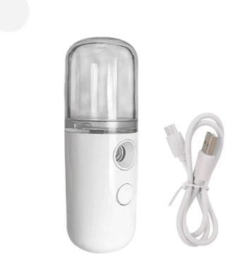 Inspired Living NanoGlow Portable Facial Steamer USB Nano Mist Face Sprayer For Deep Hydration 1