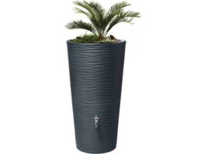 Récupérateur d'eau avec bac à fleurs et accessoires 210 L, Natura