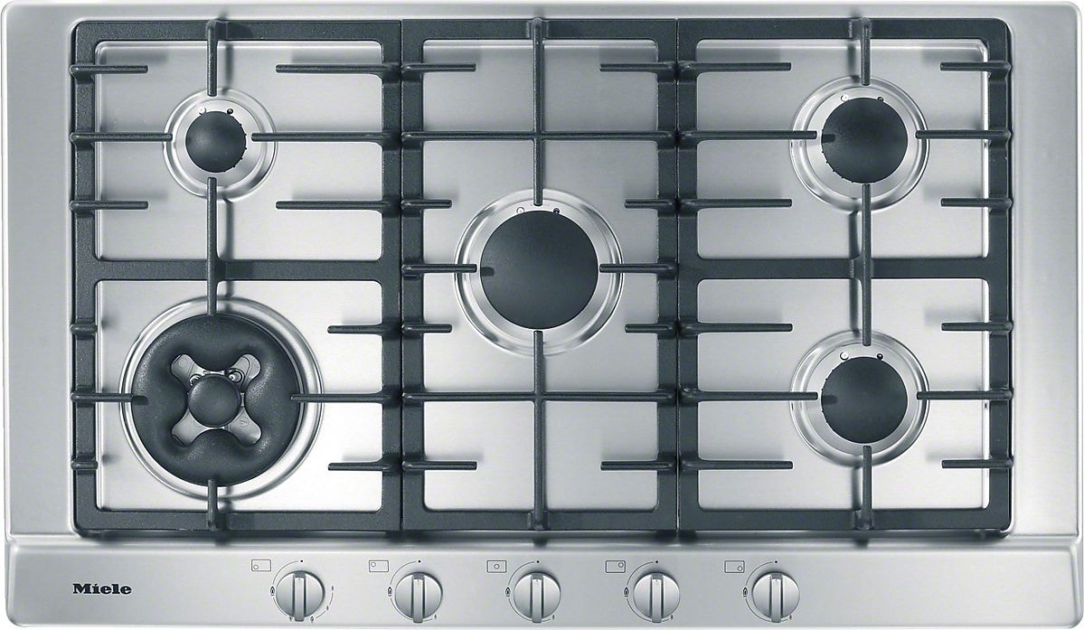 Miele KM2052 autarkes 90 cm Gaskochfeld Kochfeld/Herdplatte 5 Zone(n) 07111100