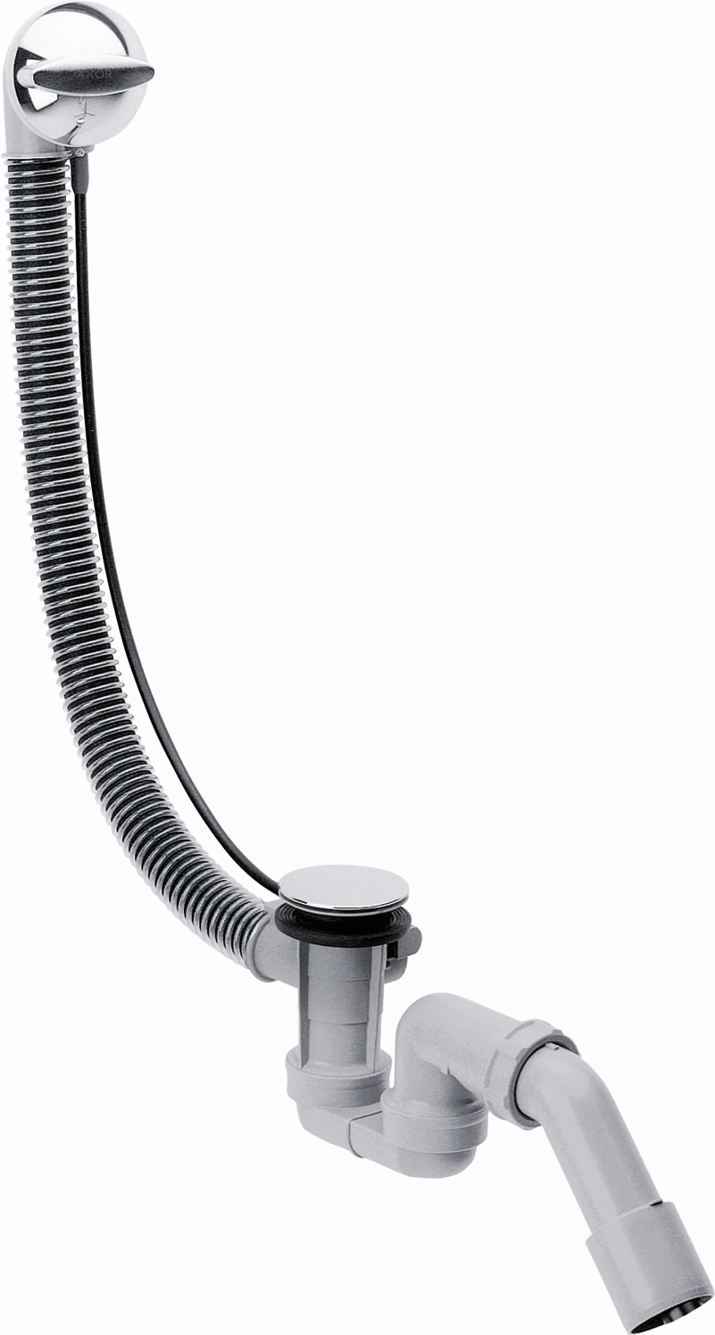 Hansgrohe set de vidage et trop-plein 58315140 ensemble complet BBR flex.overflow lock.normal
