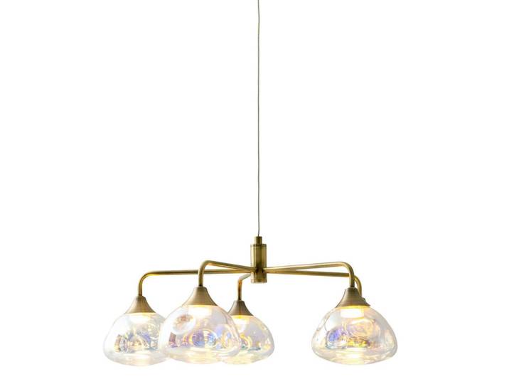 LED-Hängeleuchte Varna H: 120 cm 5-Flamming