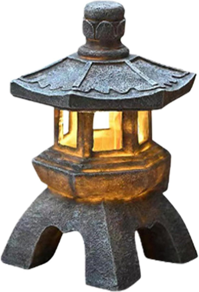 Merkloze LED Tuinlantaarn op Zonne-energie voor Tuin en Terras