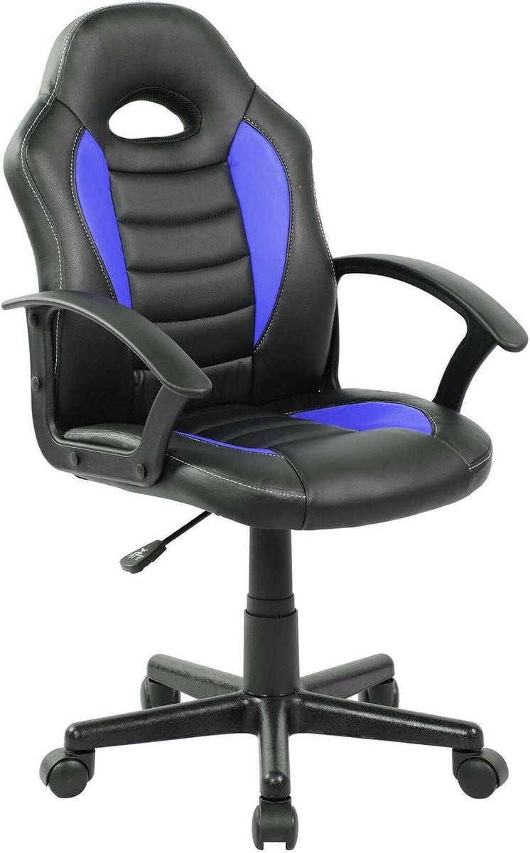 Kinder Gaming Stoel Bureau Stoel In Hoogte Verstelbaar B/D/H: 55 x 56 x 99 cm