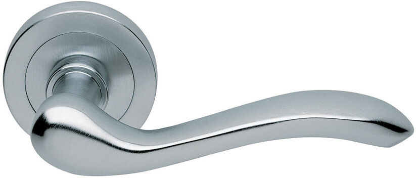 Manital Apollo Latch Door Handle Polished Brass 5cm H X 5cm W