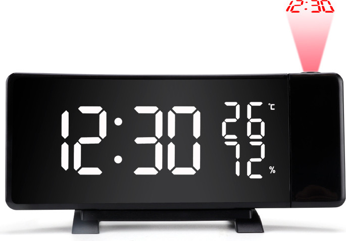 INF Multifunctionele LED-projectiewekker