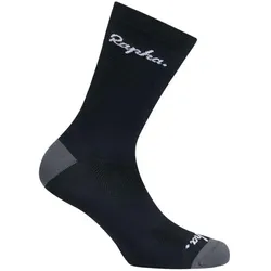 Rapha, Sportsocken, Sock 25 Logo Small Black/Grey (38 - 39), Schwarz