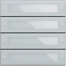 Gira, Zubehör Gebäudesicherheit, 5539000. Produkttyp: Call button module, Produktfarbe: Weiss, Markenkompatibilität:. Breite: 106,5