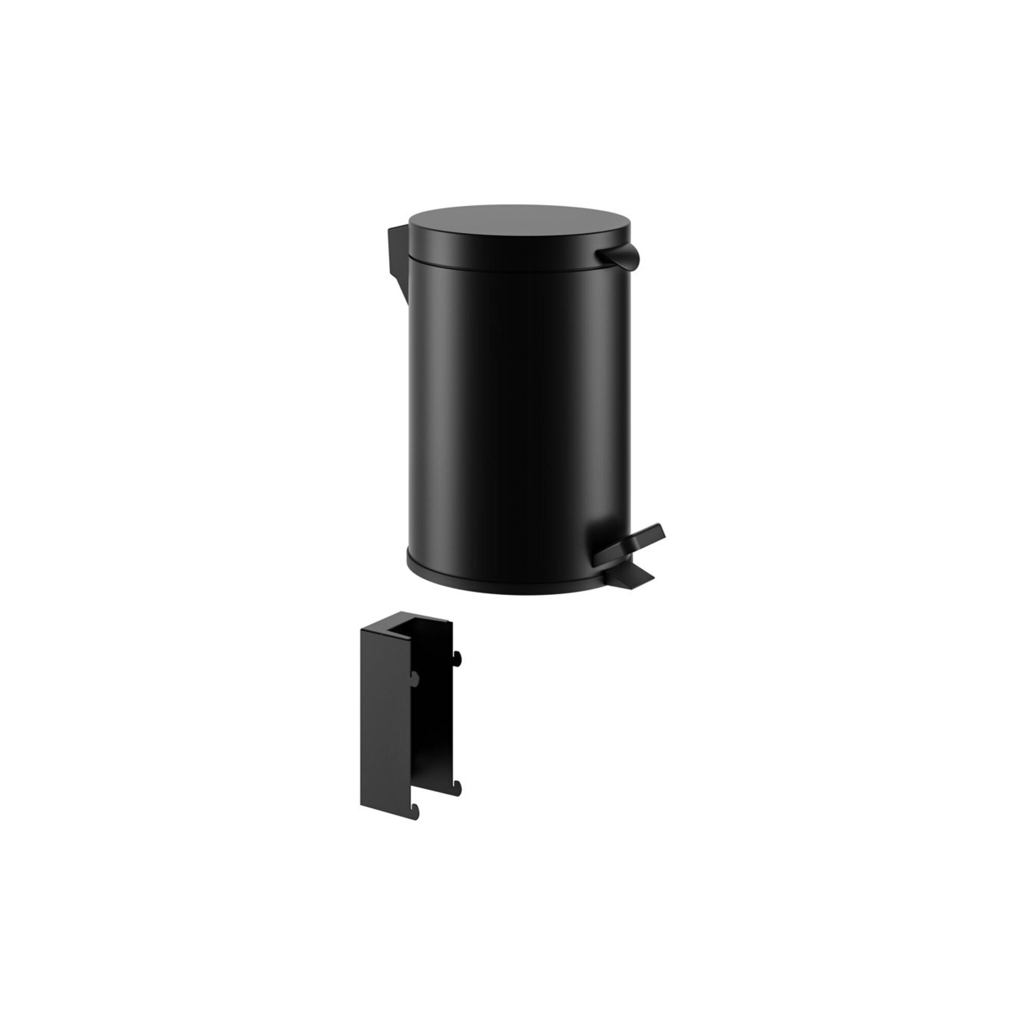 Keuco Hygieneabfallsammler Plan Wand, Fassungsvermögen 3 l, sw-matt (14977370000)