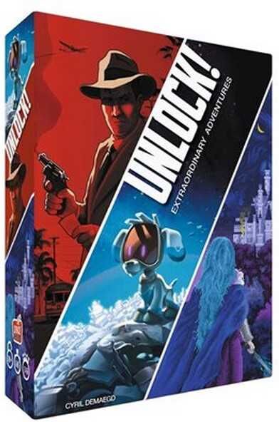 Unlock! 11 Extraordinary Adventures - Cooperative Card Game for 2-4 Players from Space Cowboys