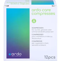 Ardo Care Compresses F. Wunde Schmerz. Brustwarzen 12 ST