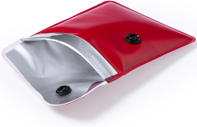 Posacenere tascabile Berko colorato in PVC e alluminio ignifugo Personalizzate o neutre