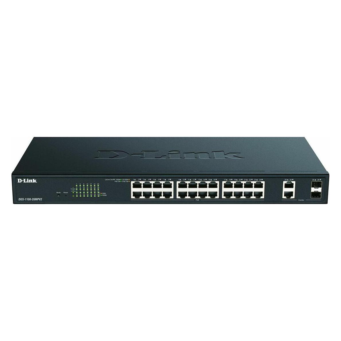 D-Link DGS 1100-26MPV2 (26 Ports) (DGS-1100-26MPV2)