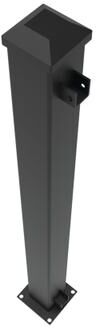 RDI Metal Works Excalibur Post 3 Inch x 3 Inch x 38 Inch - Satin Black - End