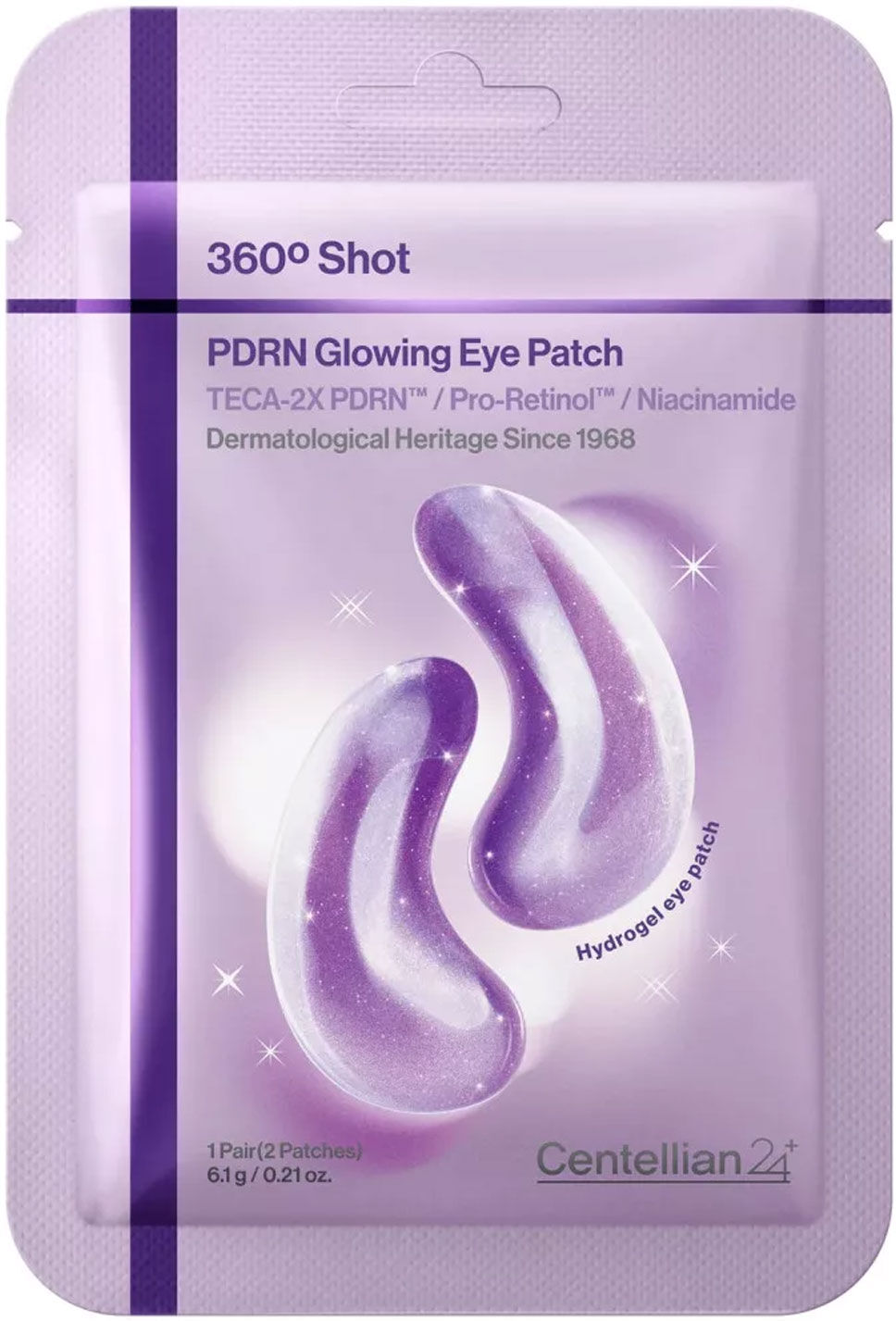 CENTELLIAN24 360 Shot PDRN Glowing Eye Patch