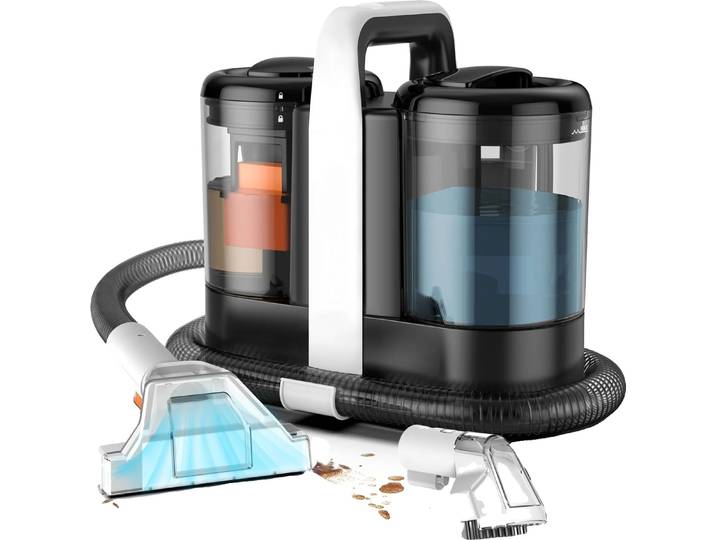 Nettoyeur de tapis portatif\, puissance 600W\, puissance d'aspiration 15 Kpa\, W07\, EU