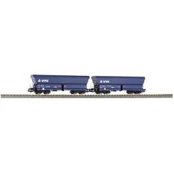Piko D-VTG Doppelset Falns an die SBB vermietet 603-1 und 804-5 blau gealtert Ep. VI (Spur H0)