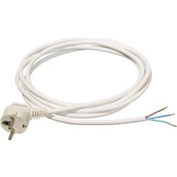 AS Schwabe 70800 Strom Anschlusskabel Weiß 10.00 m