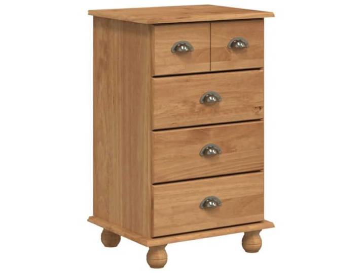 Kommode mit 5 Schubladen aus massivem Kiefernholz, modernes Design, 48,5 x Massives Kiefernholz, geräumige Aufbewahrung, minimalistischer Stil, einfache Montage, moderne Griffe, vielseitig einsetzbar