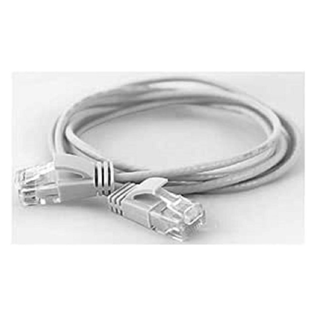 Wantec 7233 Netzwerkkabel 5 m Cat6a U/UTP (UTP) Weiss (U/UTP, CAT6a, 5 m) (7233)