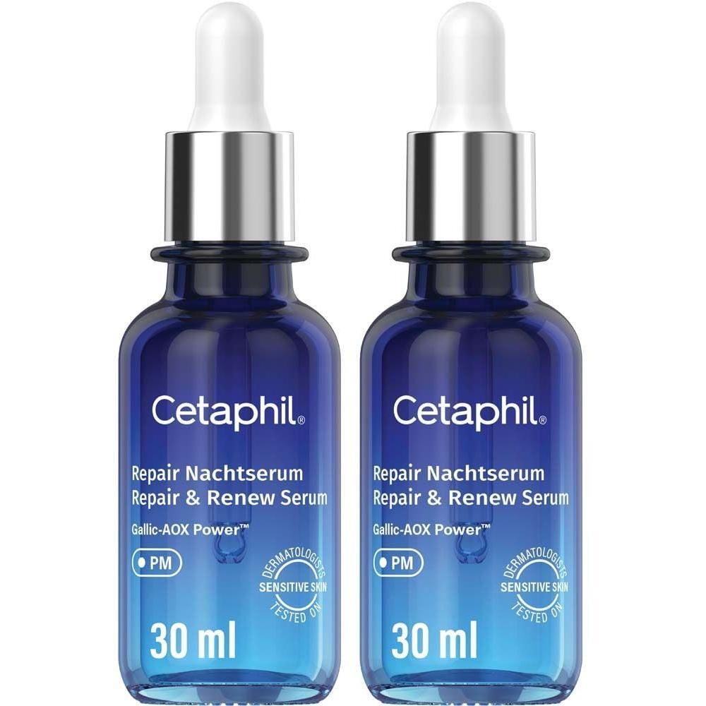 Cetaphil Repair Nachtserum 2x 2x30 ml Konzentrat