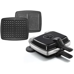 Lagrange Super 2 Antiadhésif, Waffeleisen, Schwarz