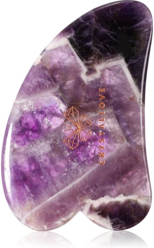 Crystallove Amethyst Gua Sha massage tool 1 pc