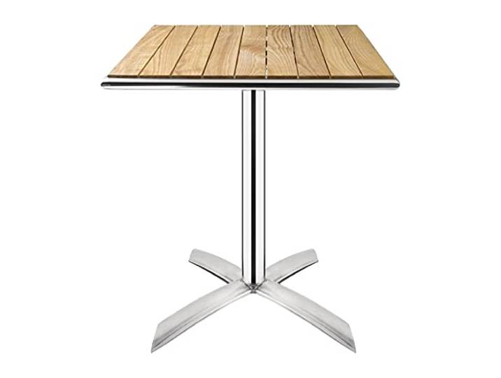 Bolero Ash Flip Top 600 mm Vierkante Bistro Tafel