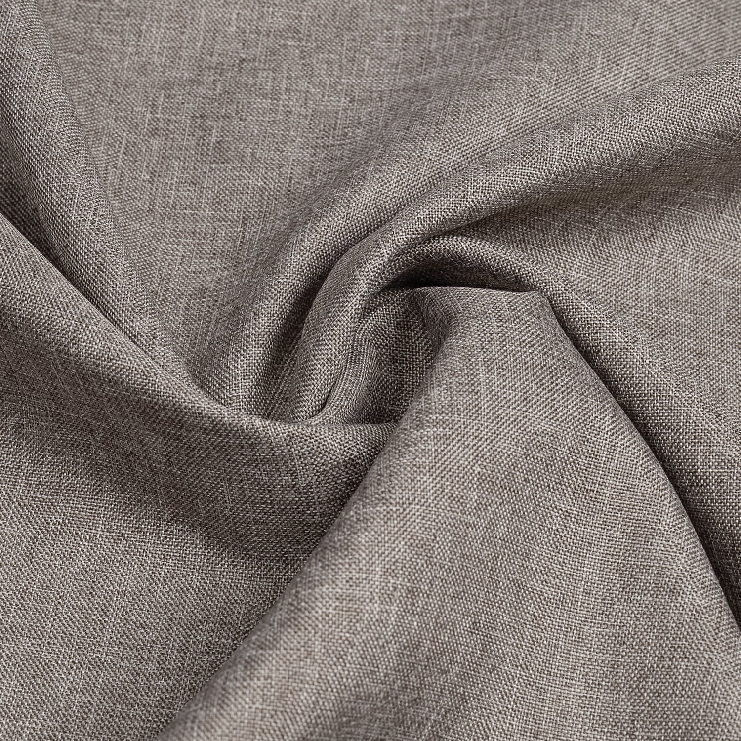 Gardine "Fatima", beige (hellgrau), B:140cm H:245cm, Polyester, HOME LIVING BY GERSTER, Gardinen, Gardine, SB-Schal "Fatima" mit Kombiband hellgrau 245cm, verdeckte Schlaufen, 140cm