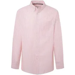 Pepe Jeans für Herren. PM308563 Matthew Hemd rosa (S), Lässig, Baumwolle, Langarm