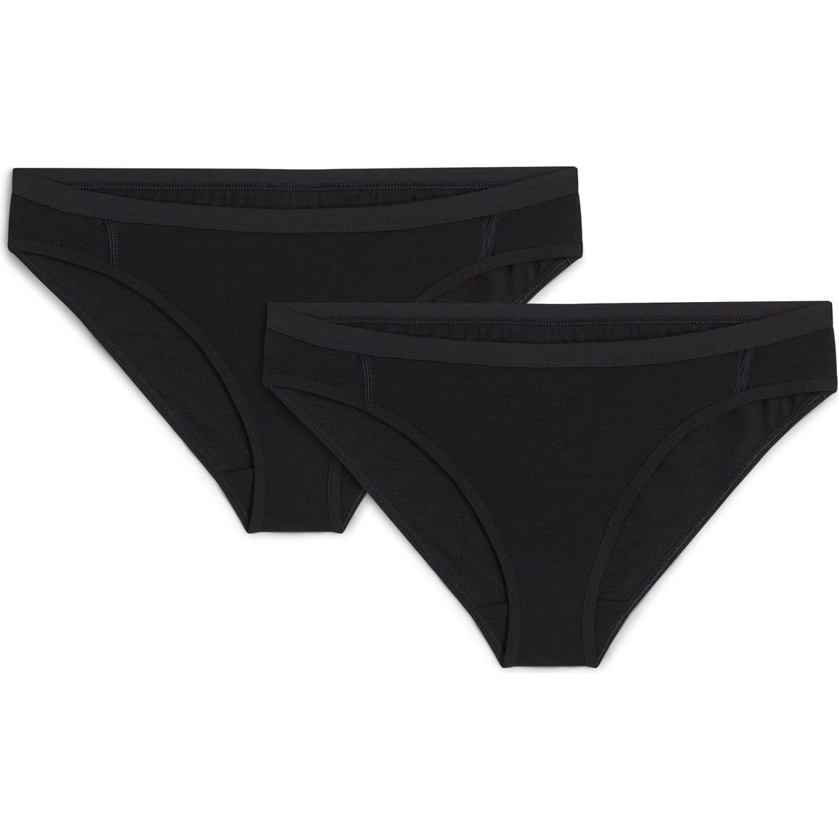 Icebreaker Women Mer 150 Siren Bikini 2 Pack black (IB001) XL 0A57E7IB001-XL
