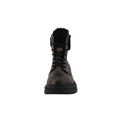 Stiefel TOM TAILOR "Tom Tailor Winter Boots", Damen, Gr. 39, bronze, Polyurethan, unifarben, Schuhe Stiefel