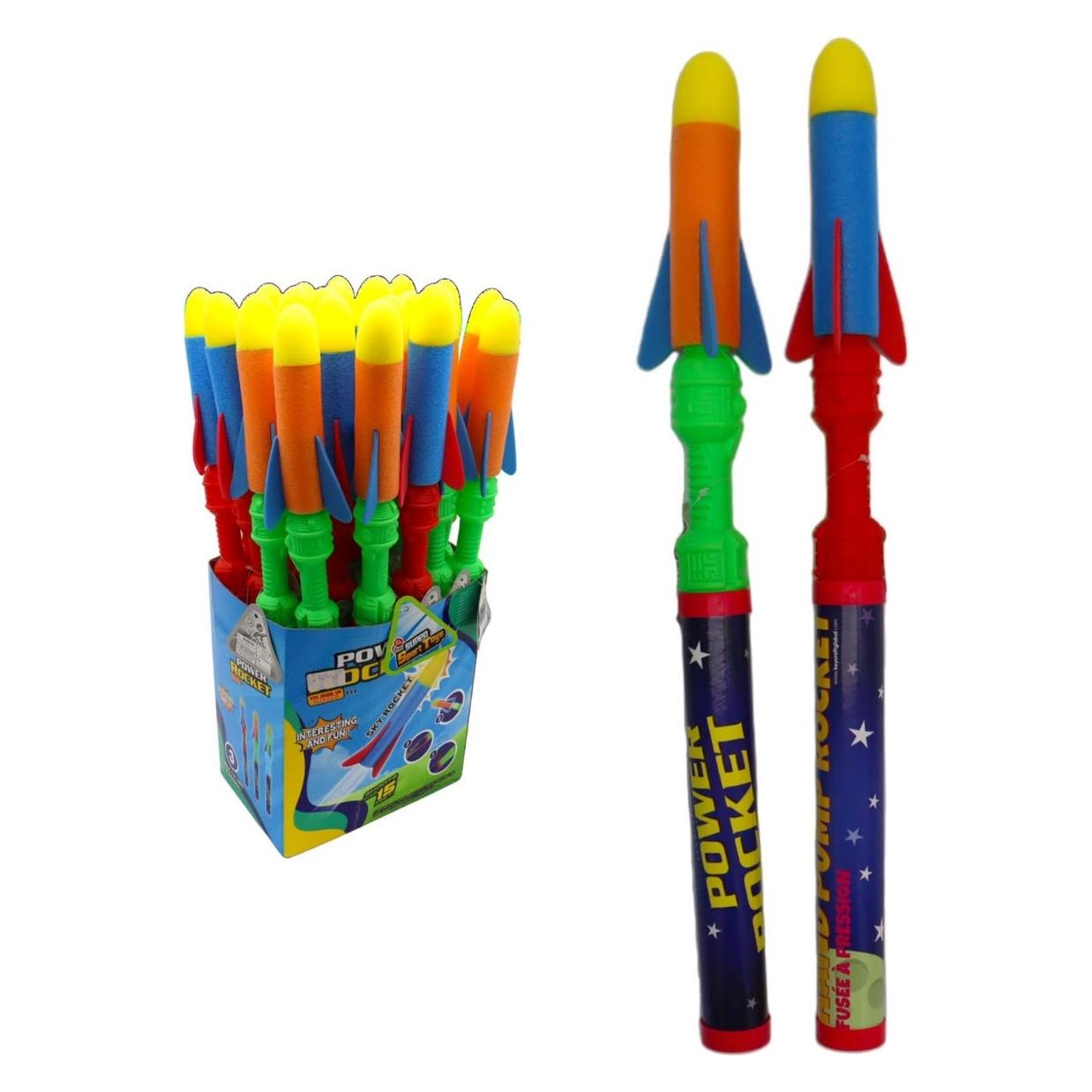 Magni Schaumstoffrakete Power Rocket 60cm sortiert (23716)