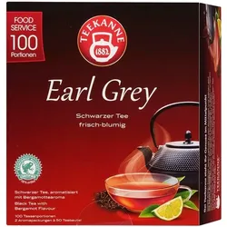 TEEKANNE Schwarzer Tee »Earl Grey« 100 Stück Tassenportion grau